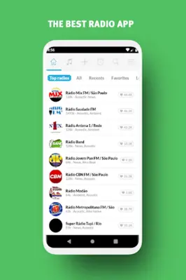 Radio Brazil - Radio FM android App screenshot 5